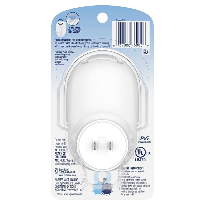 Febreze Odor-Eliminating Fade Defy Plug Air Freshener - 1ct