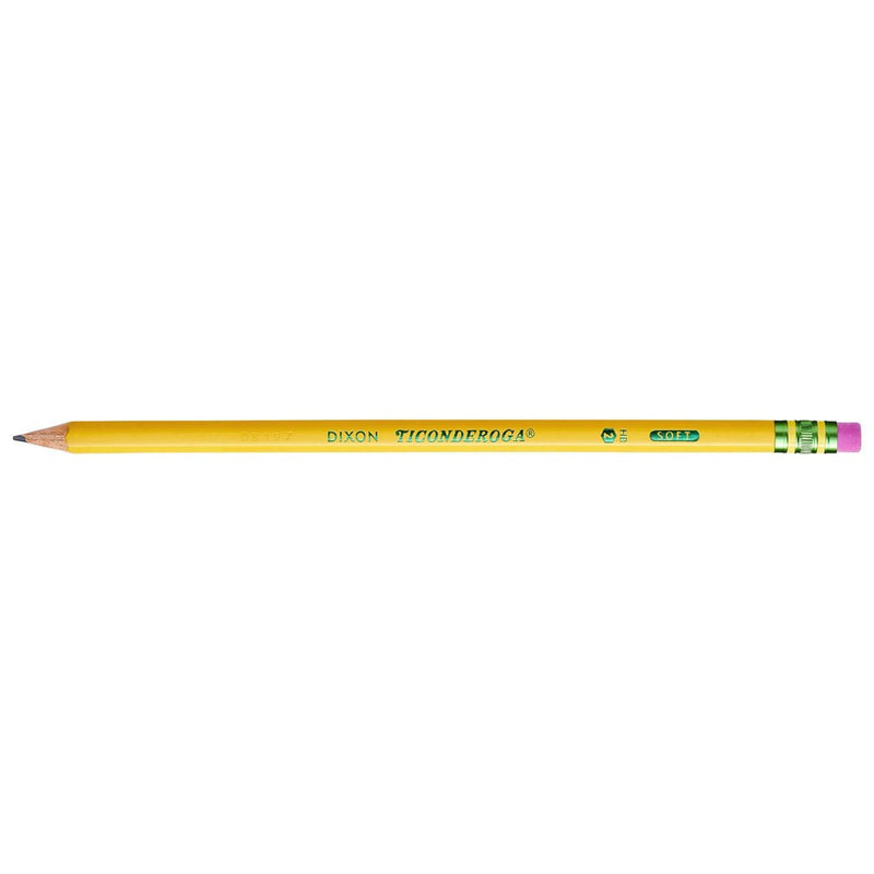 72ct Ticonderoga Wood #2 Pencil Yellow