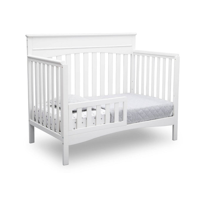 Delta Children Skylar 6 -in-1 Convertible Crib, Greenguard Gold Certified - Bianca White (LOCAL PICKUP ONLY)
