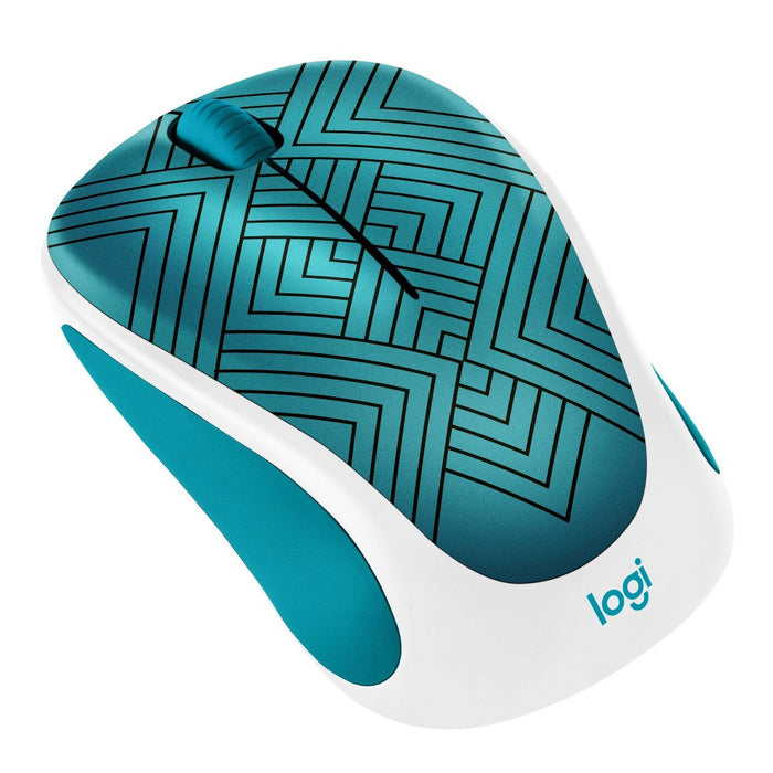 Logitech Mouse - Teal Maze (M317)