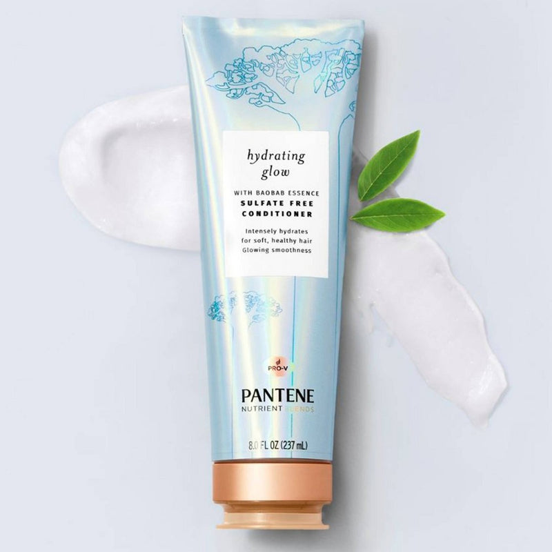 Pantene Hydrating Glow with Baobab Essence Sulfate-free Conditioner - 8 fl oz
