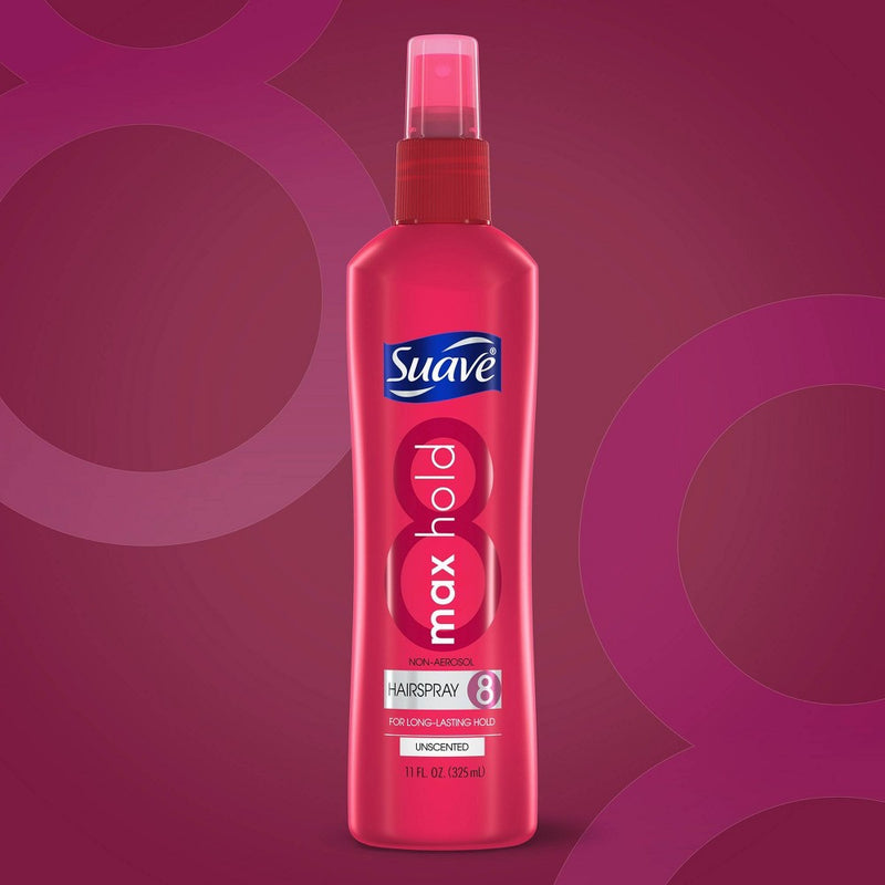 Suave Max Hold Unscented Non Aerosol Hairspray - 11 fl oz