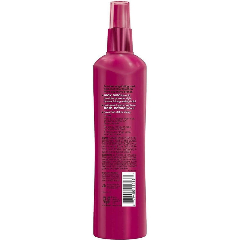 Suave Max Hold Unscented Non Aerosol Hairspray - 11 fl oz