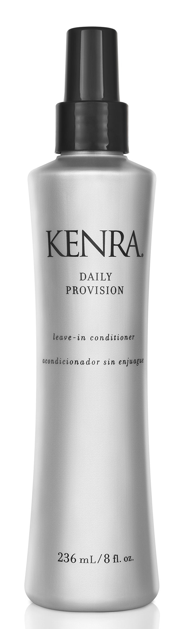 Kenra Daily Provision Leave-In Conditioner | Hydrates, Detangles, & Adds Shine | Tames Frizz & Flyaways | Thermal Protection | Helps To Resist Humidity | All Hair Types | 8 Fl. Oz