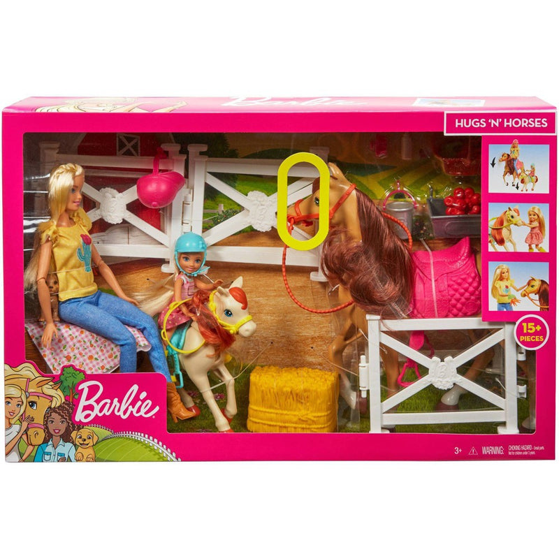 Barbie Hugs 'N' Horses Playset