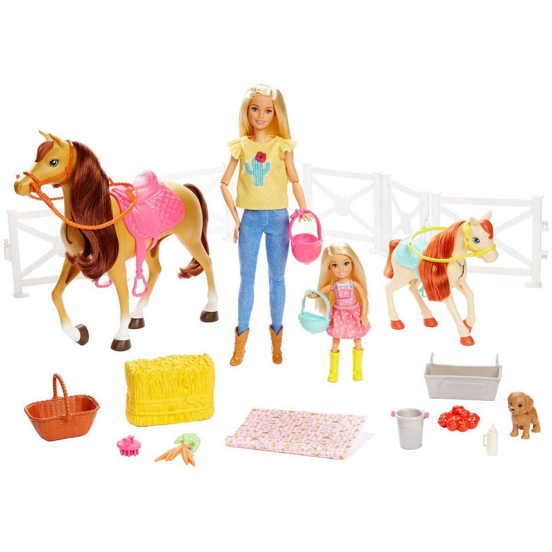 Barbie Hugs 'N' Horses Playset