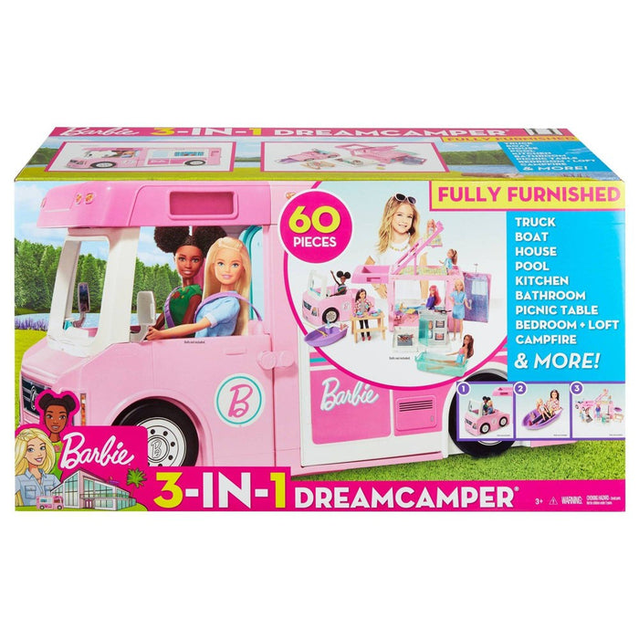 Barbie 3-in-1 Dream Camper Playset *BRAND NEW, FACTORY SEALED* (LOCAL PICKUP ONLY)