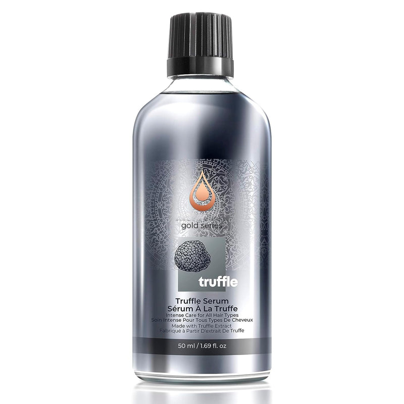 Gold Series Black Truffle Serum – Anti Frizz Hair Serum For All Hair Types – Lightweight Hair Oil Enriched With Proteins And Amino Acids, Adds Shine, 1.69 Fl.Oz