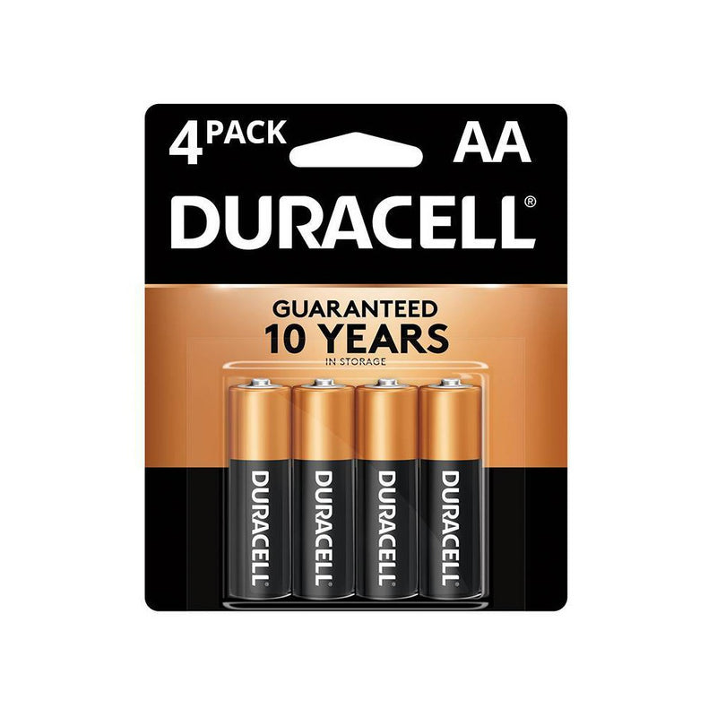 Duracell Coppertop AA Batteries - 4 Pack Alkaline Battery EXP. 03/2031
