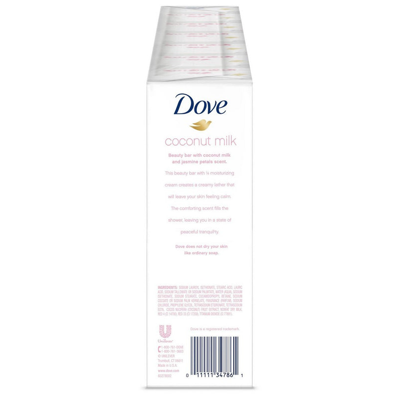 Dove Purely Pampering Coconut Milk Beauty Bar Soap - 8pk - 3.75oz each