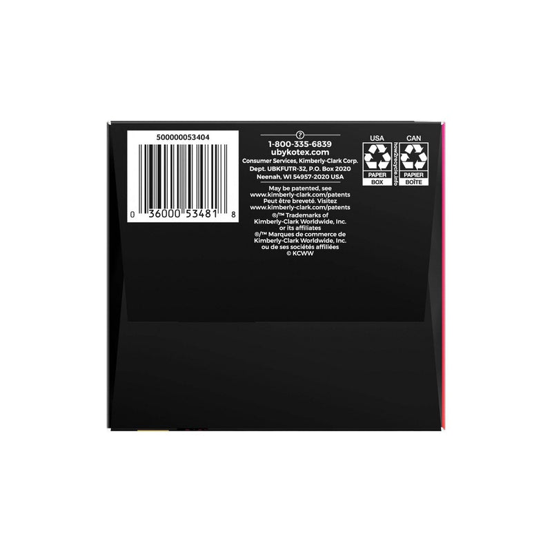 U by Kotex CleanWear Ultra Thin Pads with Wings -  Regular -  Unscented -  32ct