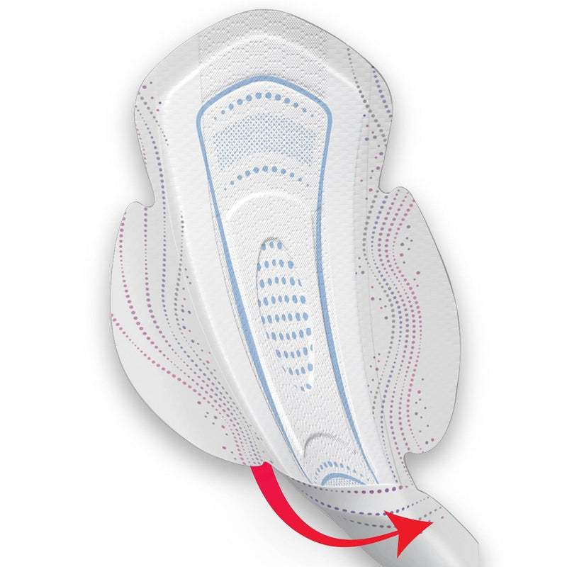 U by Kotex CleanWear Ultra Thin Pads with Wings -  Regular -  Unscented -  32ct