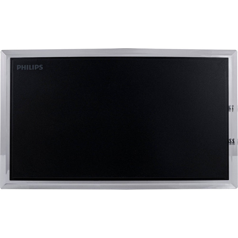 Philips Crystal HD Indoor Amplified TV Antenna with 6 ft. Coaxial Cable - Black