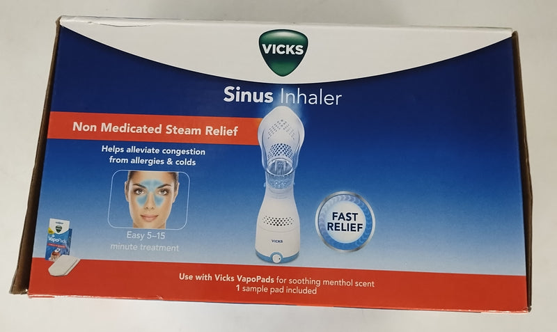 Vicks Personal Steam Inhaler with Variable Steam Control & Soft Mask - 22.56oz
