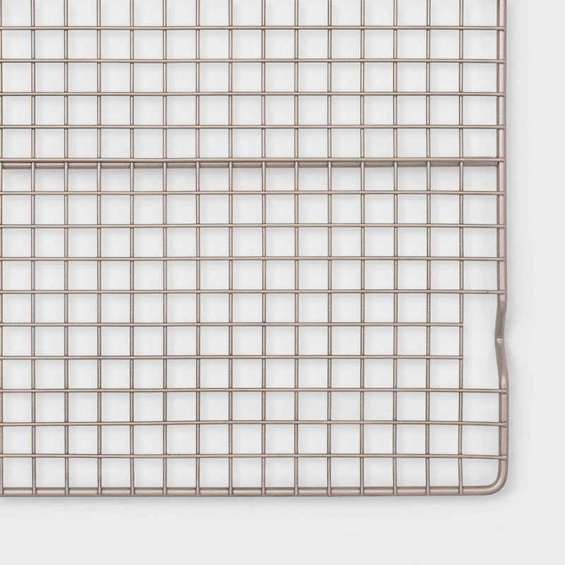 11.1"x16" Steel Cooling Rack Gold - Made By Design