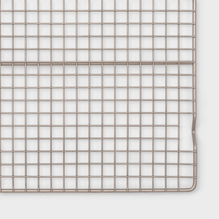 11.1"x16" Steel Cooling Rack Gold - Made By Design