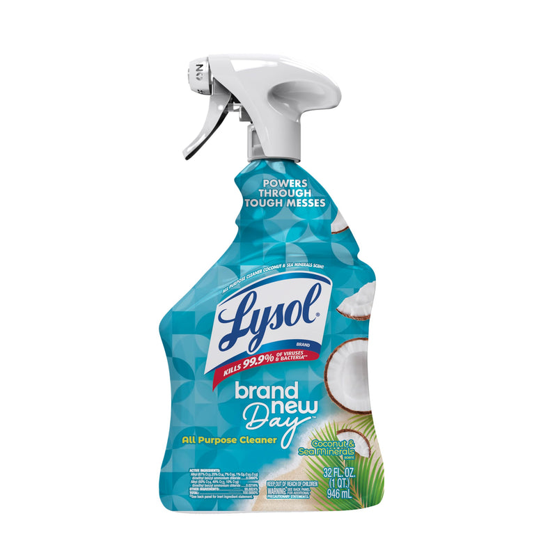 Lysol All Purpose Cleaner Spray, Disinfectant, Coconut, 32Oz