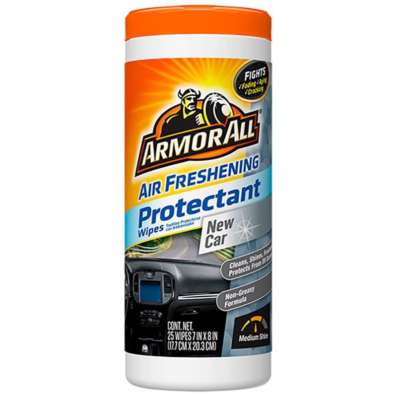 Armor All 25ct New Car Wipes Automotive Protector
