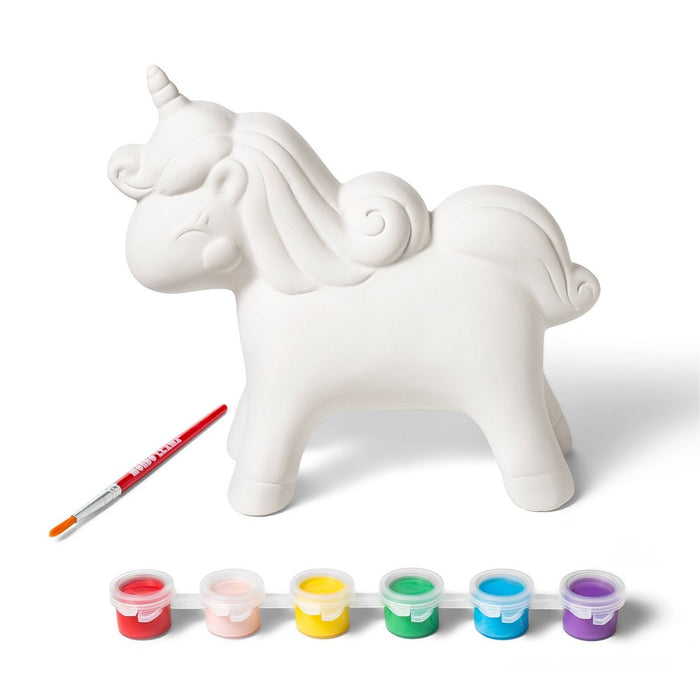 Paint-Your-Own Ceramic Unicorn Kit - Mondo Llama