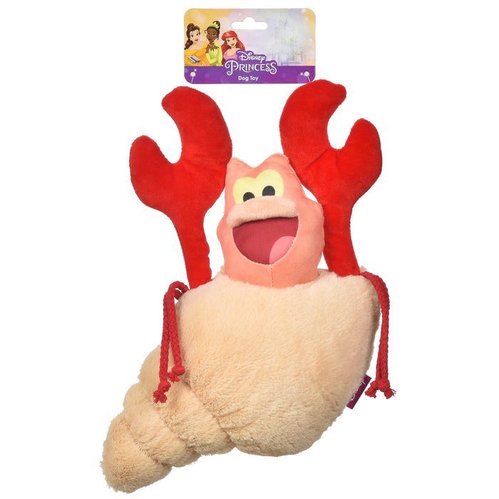 Disney For Pets Sebastian Plush, Rope & Squeaky Dog Toy, 9 Inch