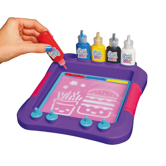 Swirl & Style Tie Dye Print Shop Craft Activity Kit