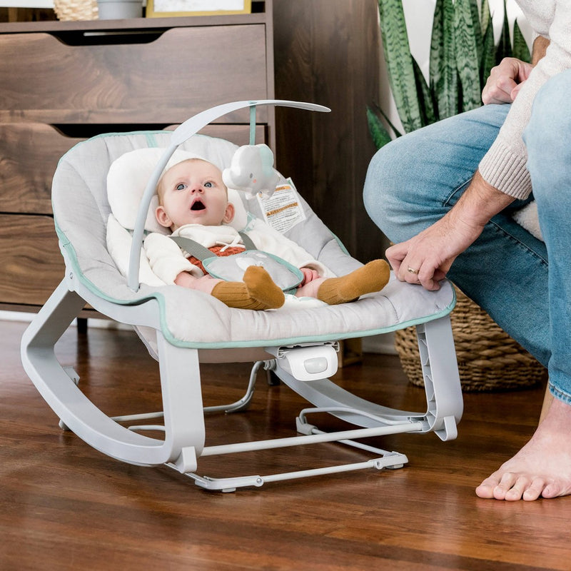 Ingenuity Keep Cozy 3-in-1 Grow with Me Bounce & Rock Seat - Weaver (LOCAL PICKUP ONLY)