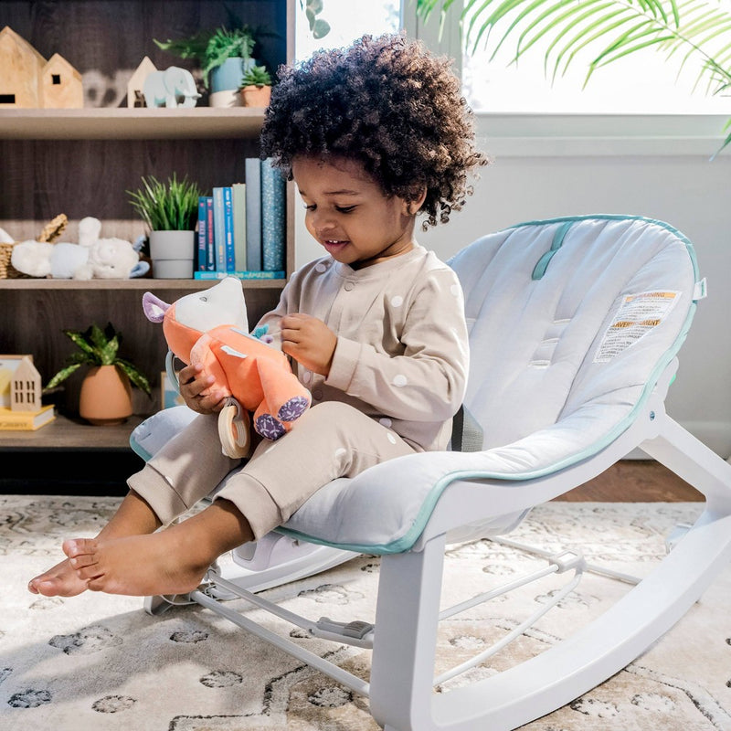 Ingenuity Keep Cozy 3-in-1 Grow with Me Bounce & Rock Seat - Weaver (LOCAL PICKUP ONLY)