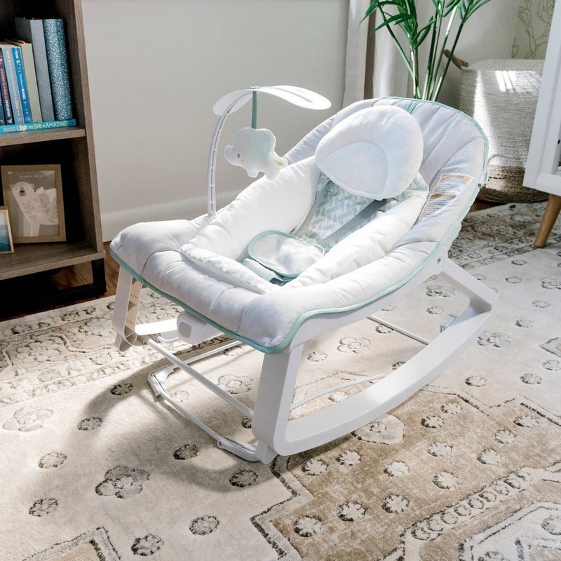 Ingenuity Keep Cozy 3-in-1 Grow with Me Bounce & Rock Seat - Weaver (LOCAL PICKUP ONLY)