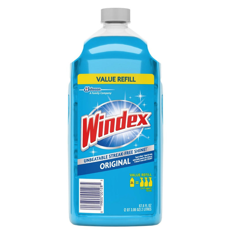 Windex Original Glass Cleaner Refill - 67.6oz