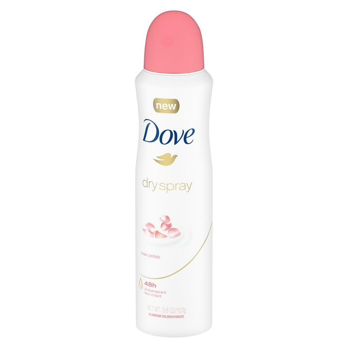 Dove Dry Spray Antiperspirant & Deodorant Rose Petals - 3.8oz