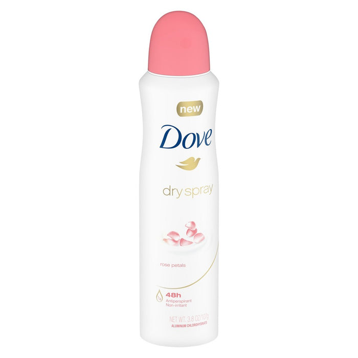 Dove Dry Spray Antiperspirant & Deodorant Rose Petals - 3.8oz