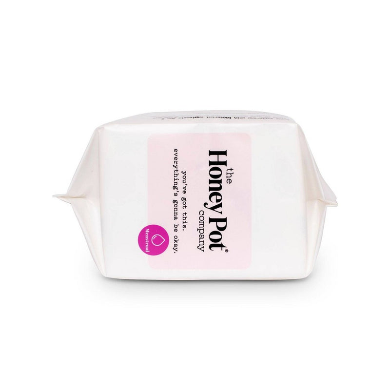 The Honey Pot Organic Cotton Non-Herbal Regular Pads - 20ct