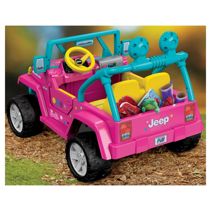 Power Wheels Barbie Jeep Wrangler - Pink (LOCAL PICKUP ONLY)
