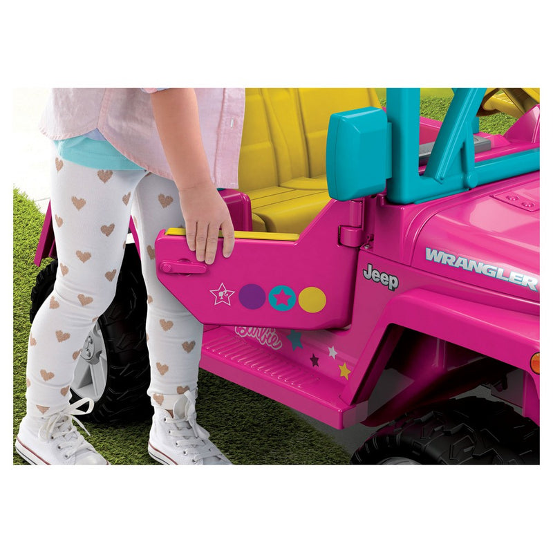 Power Wheels Barbie Jeep Wrangler - Pink (LOCAL PICKUP ONLY)