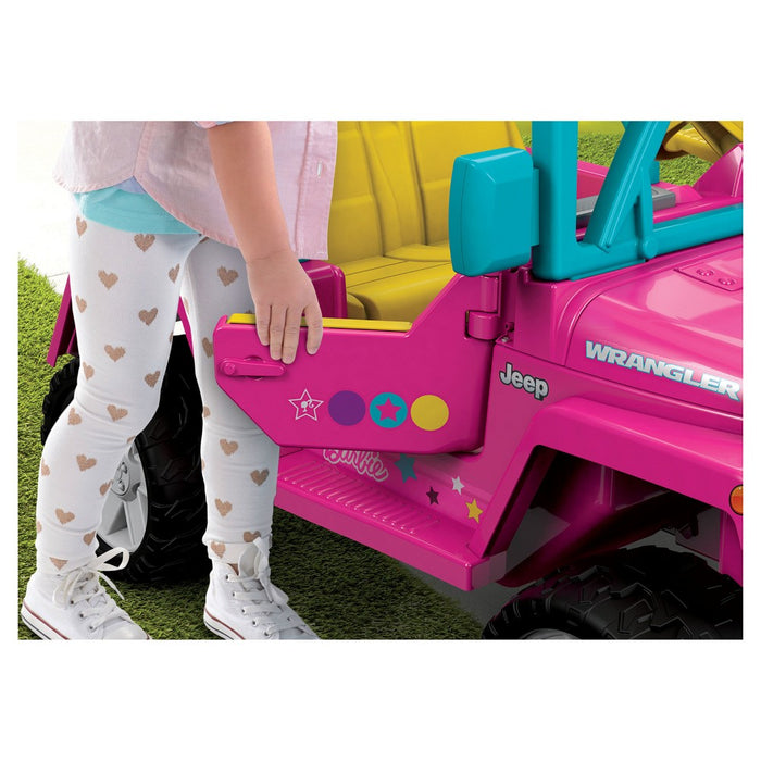 Power Wheels Barbie Jeep Wrangler - Pink (LOCAL PICKUP ONLY)