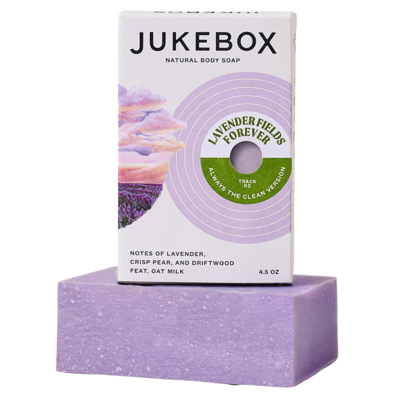 Jukebox Lavender Fields Forever Bar Soap - 4.5oz
