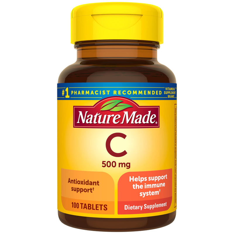 Nature Made Vitamin C 500 Mg, 100 Tablets EXP 10/27