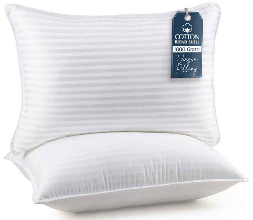 Utopia Bed Pillows Queen Size (White), Set Of 2, Cooling Hotel Quality, For Back, Stomach Or Side Sleepers