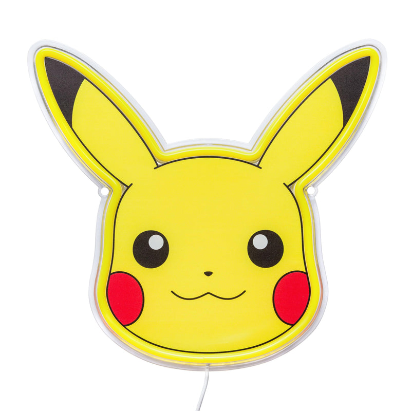 Pokemon Pikachu Face Boxed Small Die Cut Wall Art with Light up Accents