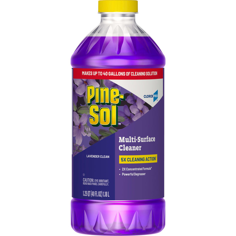 Cloroxpro Pine-Sol Multi-Surface Cleaner, All Purpose Cleaner, Lavender Clean, 40 Fluid Ounces (Package May Vary)