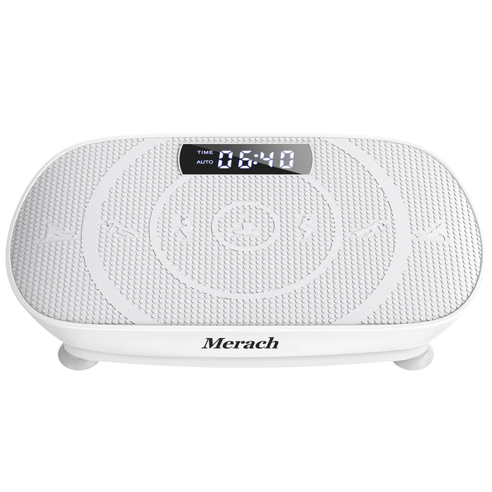 Merach Vibration Plate Exercise Machine, Whole Body Workout Power Vibrate Fitness Platform Vibration Plate Silent Motor Speed Control (LOCAL PICKUP ONLY)