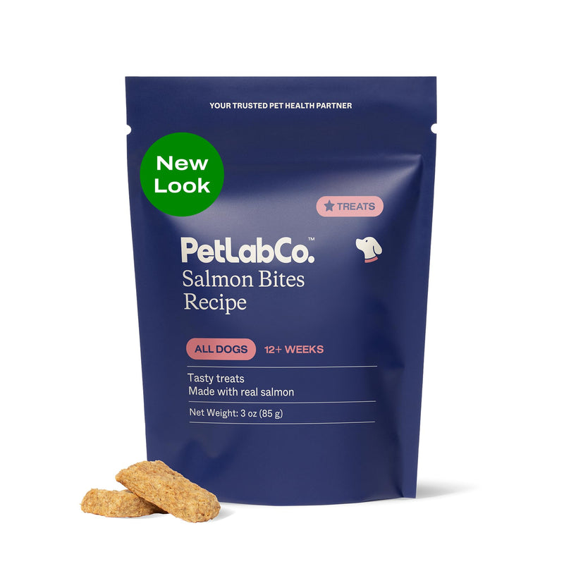 Petlab Co. Salmon Bites Dog Treats, Freeze-Dried, 3 Ounce