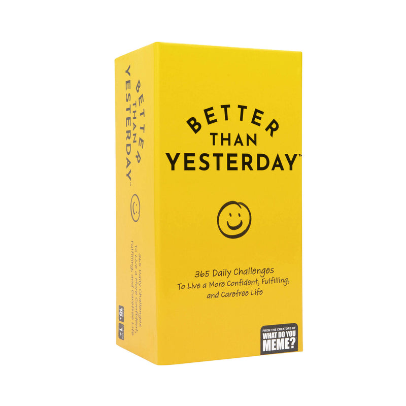 WHAT DO YOU MEME? Better Than Yesterday - A Mindfulness Game And Case Kenny, Creator Of The New Mindset Movement