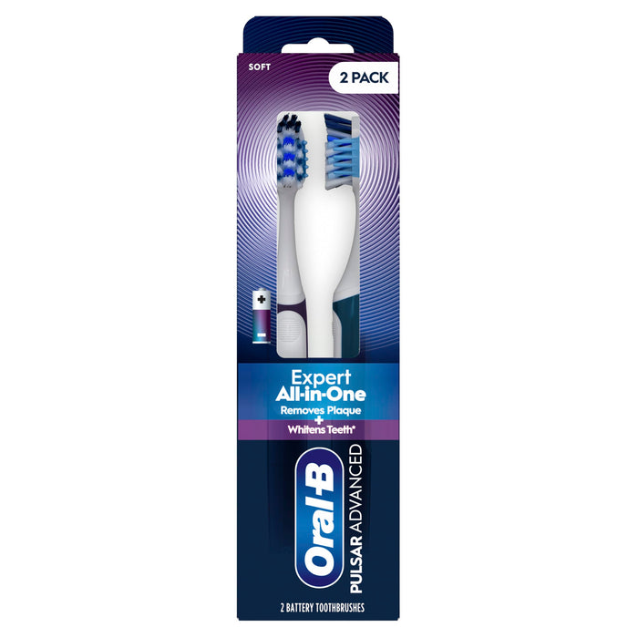 Oral-B Pulsar Advanced All-in-One - Soft - Toothbrush - 2ct