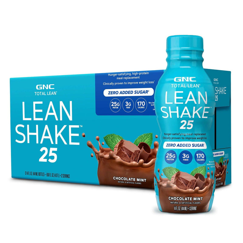 GNC Total Lean Lean Shake 25 - Rich Chocolate (12 Servings)