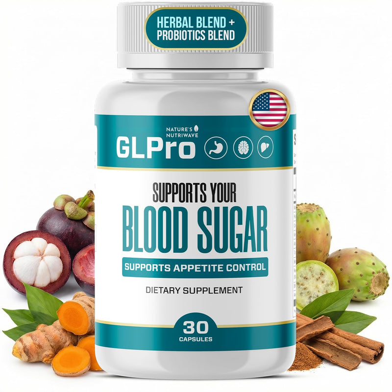 Glpro – Hawthorne, Garlic, Green Tea & Hibiscus – 30 Ct, 1 Month Supply