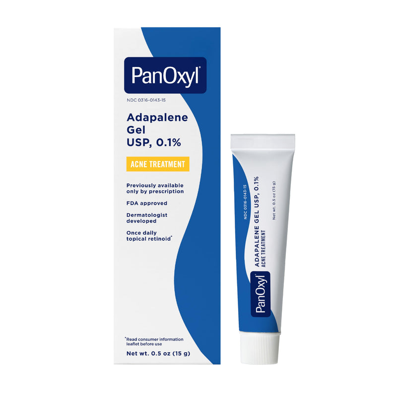 PanOxyl Adapalene 0.1% Leave-On Gel - 0.5oz