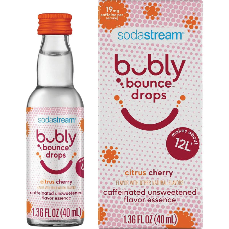 Sodastream USA, Inc. 1525251010 Bubly Bounce Cherry Citrus Fruit Drops, 40 Ml - Quantity 1