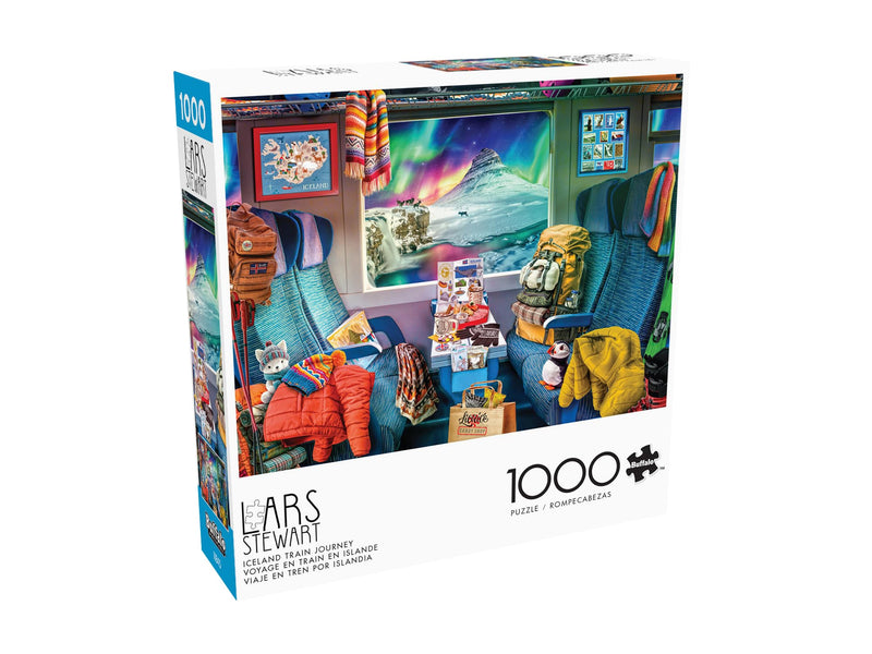 Buffalo Games Iceland Train Journey Puzzle - 1000pc