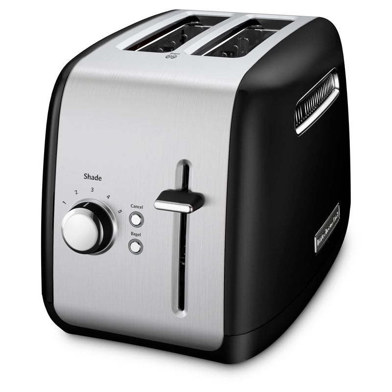 Kitchenaid 2-Slice Toaster With Manual Lift Lever, KMT2115, Onyx Black